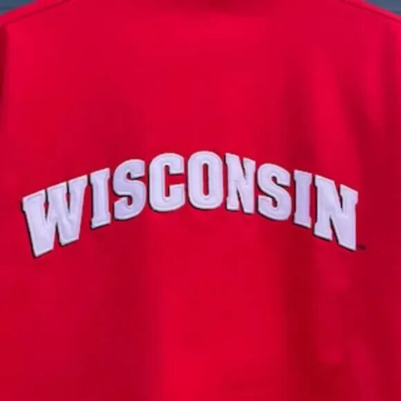 Fleece Jacket . Size: 3XL (54-56) Full Zip Ski or Snowboard . Wisconsin Badgers - Picture 4 of 6
